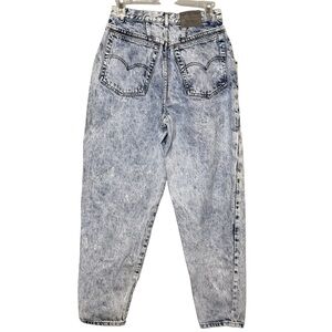Vintage Levi’s 900 Series Acid Washed Denim Blue Jeans 80’s Retro Levi Strauss.
